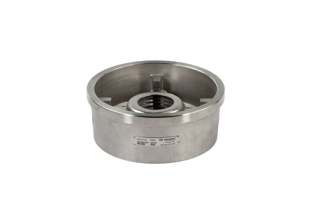 Ридан NVD-812R 082X8533R — Клапан обратный межфланцевый пружинный тарельчатый, PN40, DN32, AISI 316