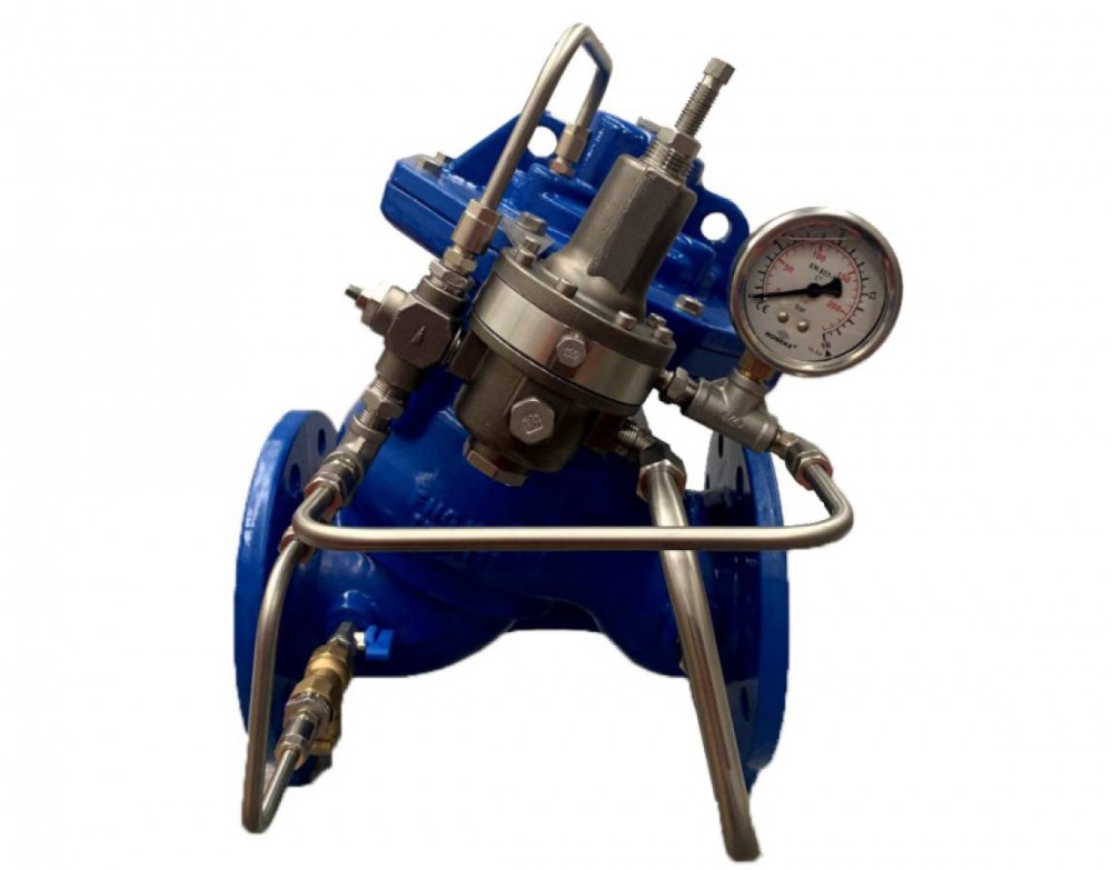 Ридан C301-R 082X6142R — Регулятор давления «до себя» в сборе DN80, PN16 (диапазон настройки: 0,5...8 бар)