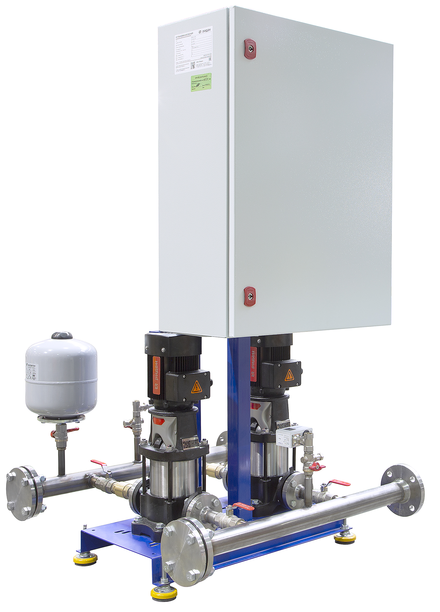 Ридан 215NS2133 — Установка (станция) насосная WaterJump-2CW-25-50-F-RMV 3-4F