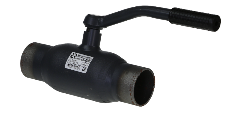 Ридан RJIP Premium 065N0120GR — Кран шаровой WW DN40 PN40 (приварной, с рукояткой, стандартный проход)
