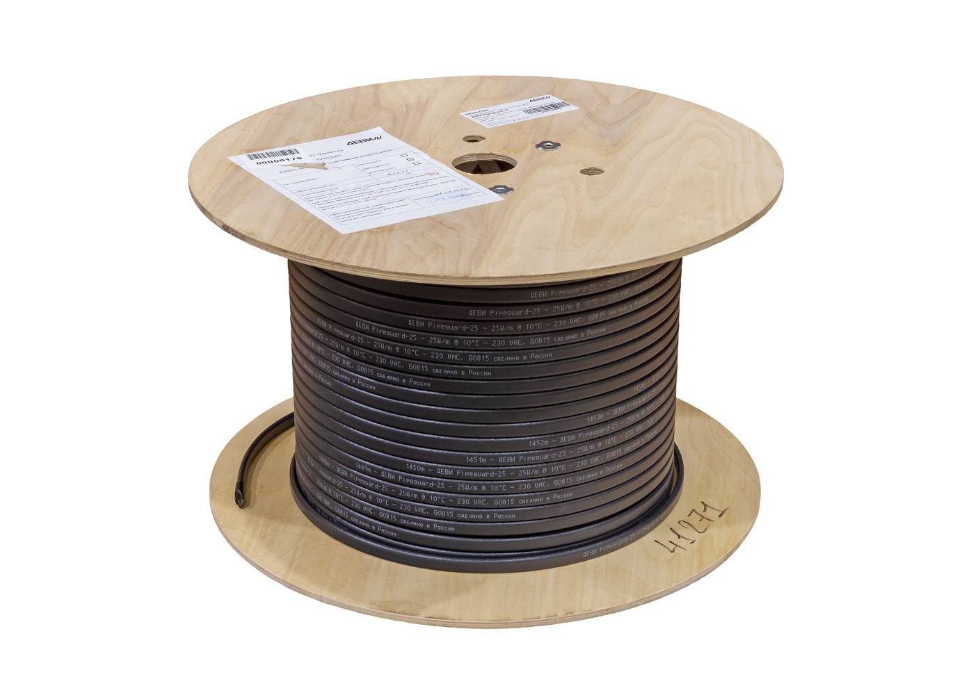 Ridan Pipeguard-25 21RT0821R — Саморегулирующийся нагревательный кабель 230 В, бухты менее 100 м