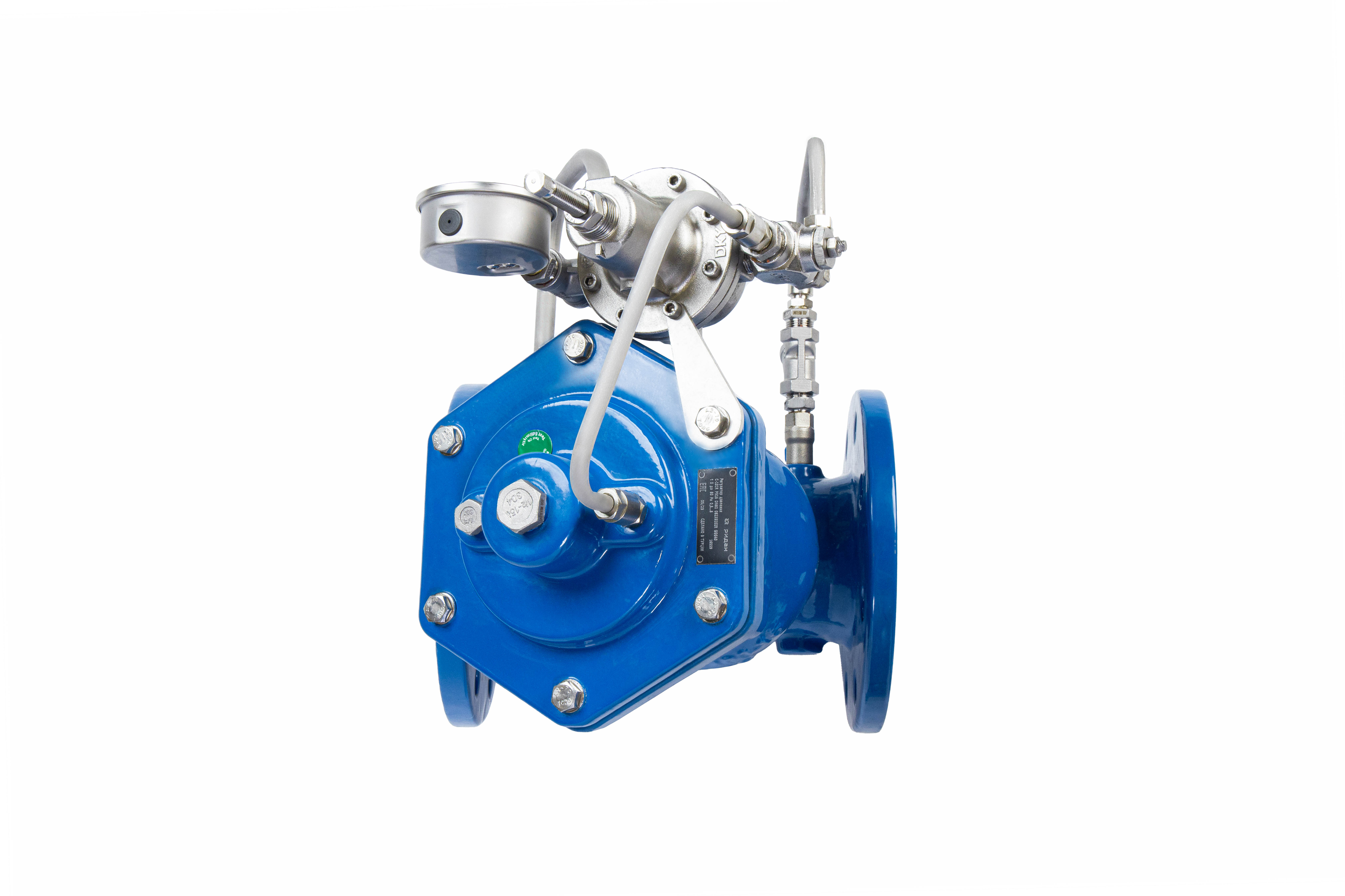 Ридан C101-R 082X6114RL — Регулятор давления «после себя» в сборе DN150, PN25 (диапазон настройки: 0,5...8 бар, L=480 мм)