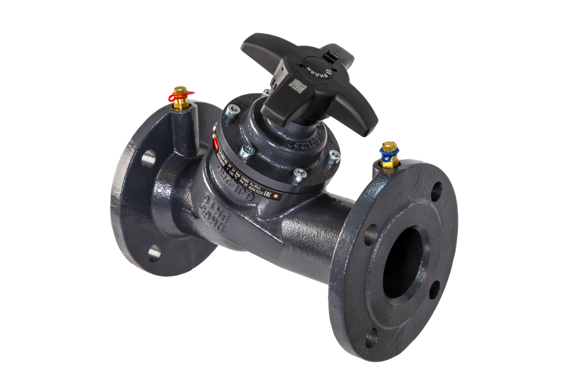 Ридан 003Z1142R — Ручной балансировочный клапан MNF-R2 DN300, фланцевый, PN16, Tmax 130 °C